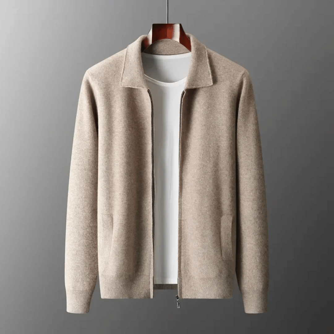 ELARA | Chic & Cozy Zip-Up Cardigan