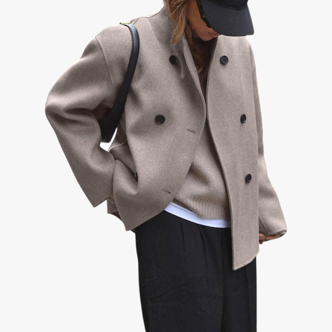 Dame moderne frakke | vinterjakke