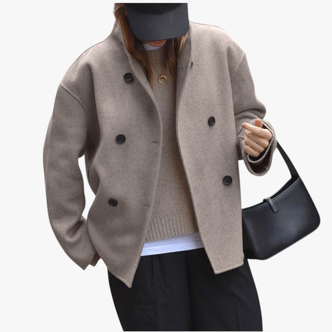 Dame moderne frakke | vinterjakke