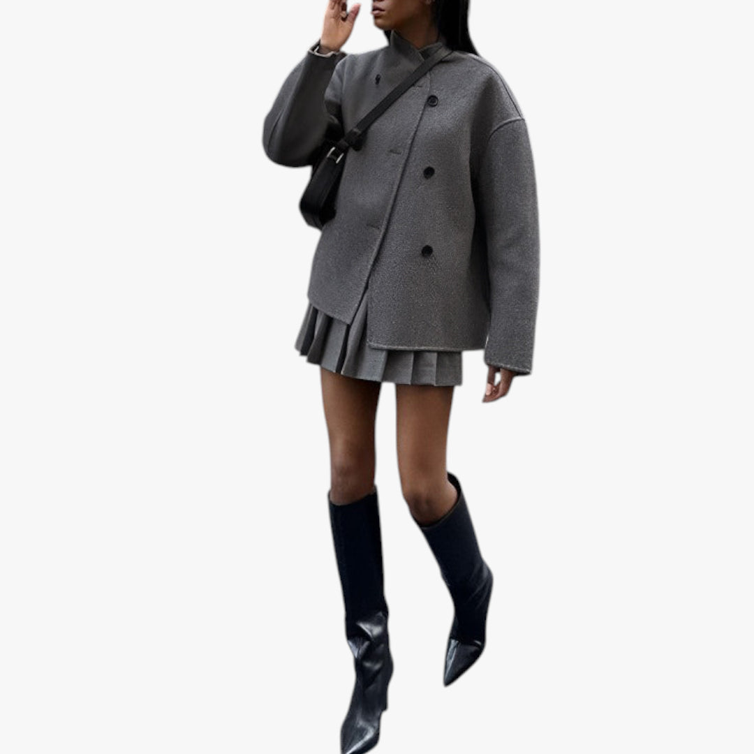 Dame moderne frakke | vinterjakke