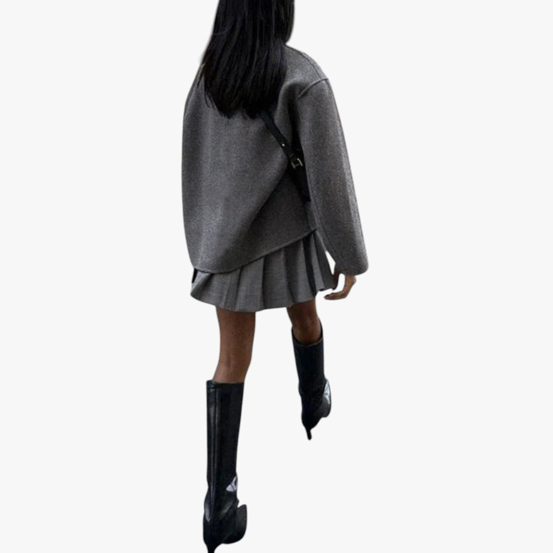 Dame moderne frakke | vinterjakke