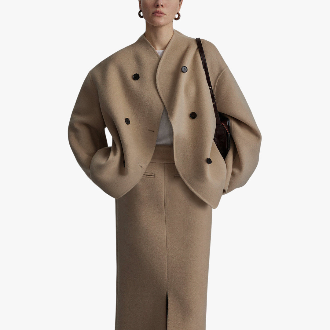 Dame moderne frakke | vinterjakke