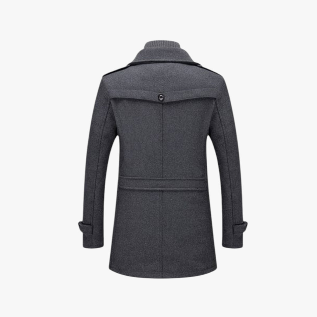 Herre lang frakke | vinterjakke