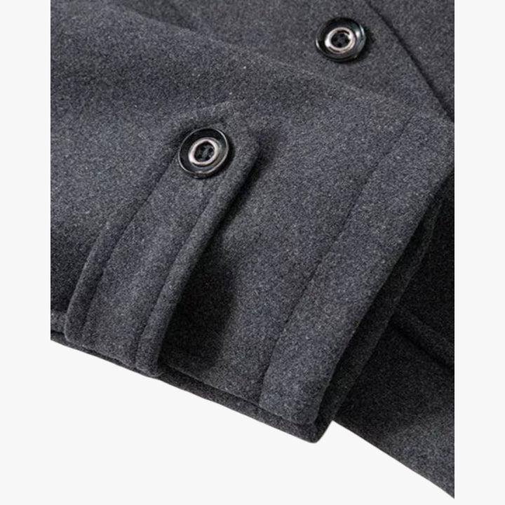 Herre lang frakke | vinterjakke